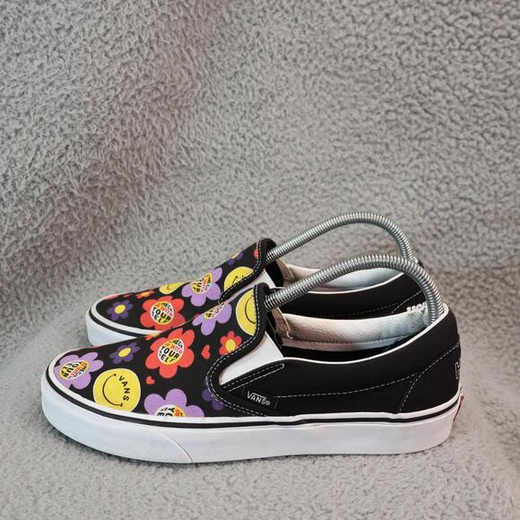 VANS Classic Slip-on Radically Happy Canvas 8 Men /Women 9.5 - Picture 4 of 9